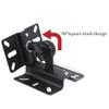 UNNS Speaker Wall Mount Bracket Ceiling Surround Speaker Gear Shelf for Office Living Room Conference Room Speaker Wall Shelf (Color : A) view 4