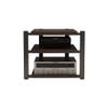 Audio Bracket Floor Audio Bracket Modern Living Room Cabinet Speaker Bracket Three-Layer Audio Bracket 25.59 Inches High (Color : B) view 1
