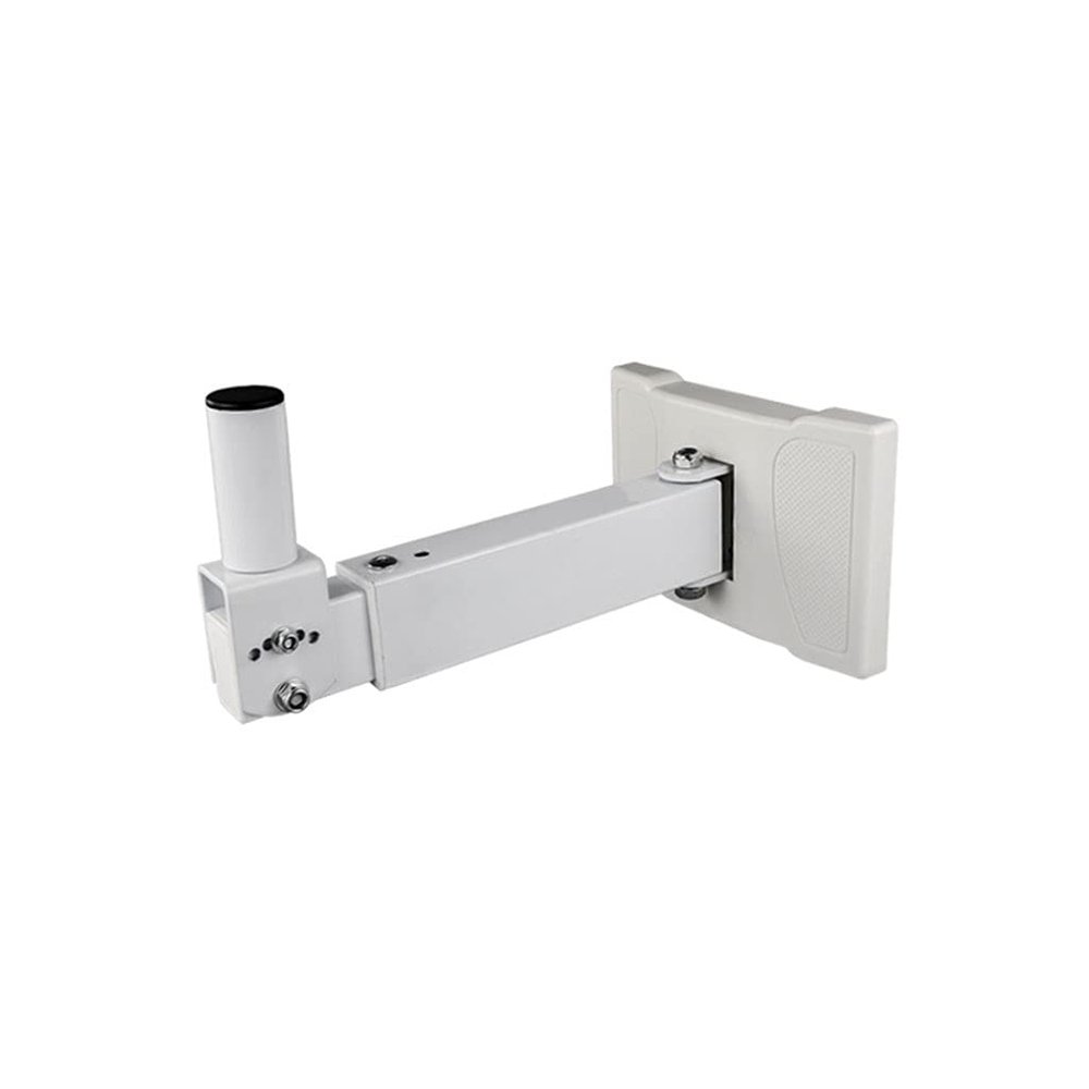 UNNS Speaker Stand Wall Mount Audio Stand Video Media Stand Speaker Stand Retractable Swivel White Black (Color : White, Size : 1)