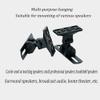 UNNS Speaker Wall Mount Bracket Panoramic Surround Ceiling Speaker Bracket for Living Room Meeting Room Adjustable Speaker Bracket (Color : A) view 3
