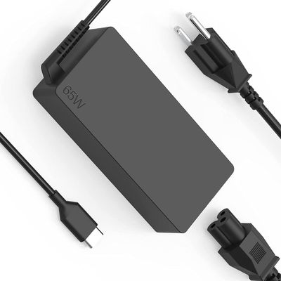 65W Type-C USB C Adapter Laptop Charger for Lenovo ThinkPad T470 T470s T480 T480S Chromebook 100e 300e 500e Yoga 910 920 C930, for Thinkbook 15 Gen 4 3 2 Power Supply Cord