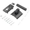 UNNS Wall Mount Bracket Support for Speaker Accessories Universal Metal Speaker Stand Holder (Color : Black) view 3
