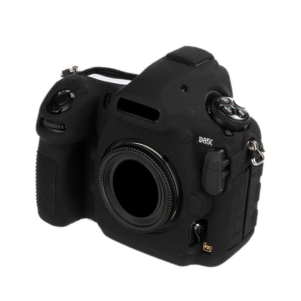 Camera Case Bag Black Soft Silicone Anti-Skid Texture Armor Skin Body Cover Protector for Nikon D850 digital camera