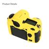 Camera Case Bag Red Soft Silicone Anti-Skid Texture Armor Skin Body Cover Protector for Nikon D850 digital camera view 2