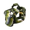 Camera Case Bag Camouflage Green Soft Silicone Anti-Skid Texture Armor Skin Body Cover Protector for Nikon D810 digital camera view 3