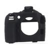 Camera Case Bag Black Soft Silicone Anti-Skid Texture Armor Skin Body Cover Protector for Nikon D800 digital camera view 1