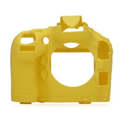 Camera Case Bag Yellow Soft Silicone Anti-Skid Texture Armor Skin Body Cover Protector for Nikon D800 digital camera