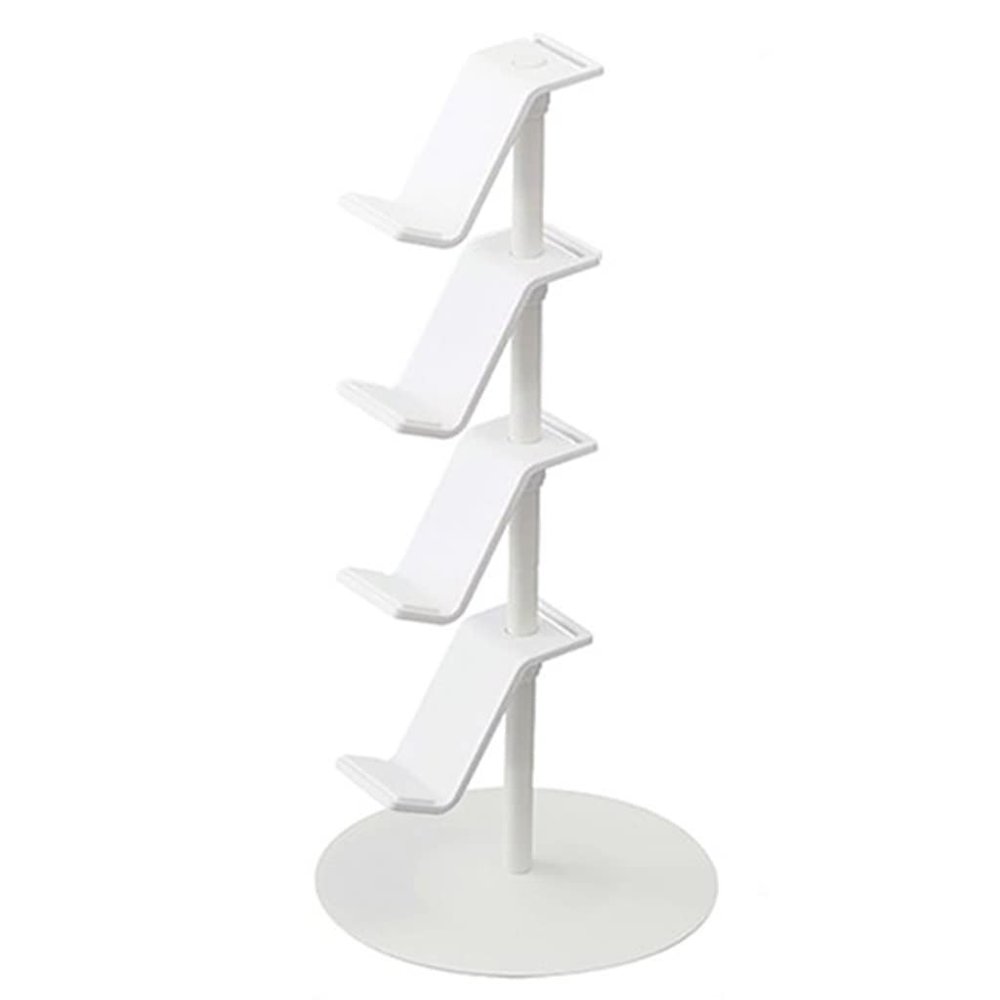 Headphone Stand Metal Headset Holder Gaming Headsets Holder Hanger Game Console Handle Display Stand Desktop Multi-Function Rack (Color : White, Size : 4 Layer)