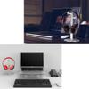 Headphone Stand Aluminum Alloy Gaming Headset Stand Multifunctional Desktop Headphone Storage Rack Aluminum Headphone Stand Hanger (Color : Silver, Size : 13.5 * 25.8cm) view 2