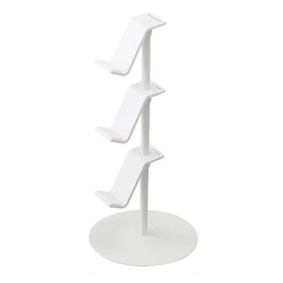 Headphone Stand Metal Headset Holder Gaming Headsets Holder Hanger Game Console Handle Display Stand Desktop Multi-Function Rack (Color : White, Size : 3 Layer)