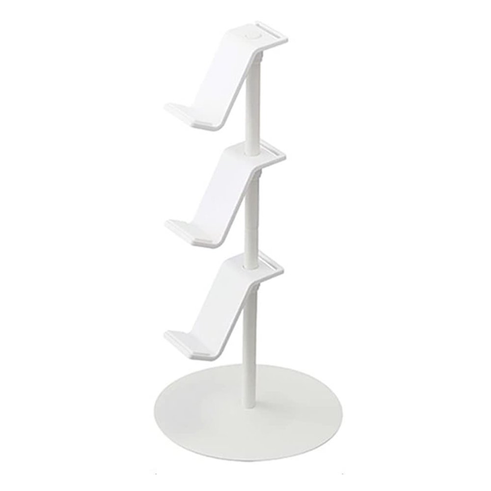 Headphone Stand Metal Headset Holder Gaming Headsets Holder Hanger Game Console Handle Display Stand Desktop Multi-Function Rack (Color : White, Size : 3 Layer)