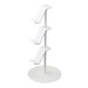 Headphone Stand Metal Headset Holder Gaming Headsets Holder Hanger Game Console Handle Display Stand Desktop Multi-Function Rack (Color : White, Size : 3 Layer) view 1