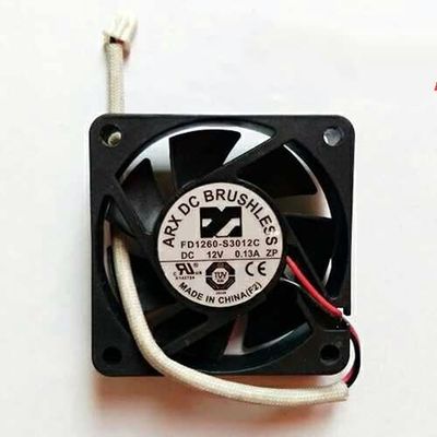 1PCS FD1260-S3012C 6015 6CM 12V 0.13A Fan