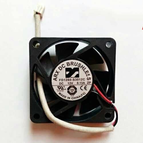 1PCS FD1260-S3012C 6015 6CM 12V 0.13A Fan