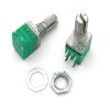 CZKE 5pcs 5-pin Rv097ns Single Audio Amplifier Potentiometer with Switch B1K/5K/10K/20K/50K/100K (Color : B20k Ohm) view 1