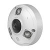 Vonnision 5MP POE IP Fisheye Camera, 1.44mm Lens 360 Viewing Angle Metal Panorama Camera, Mic. Audio in, 48ft Infrared Night Vision, Motion Detection, WDR, IP66 Water-Proof Indoor&Outdoor view 1