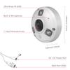 Vonnision 5MP POE IP Fisheye Camera, 1.44mm Lens 360 Viewing Angle Metal Panorama Camera, Mic. Audio in, 48ft Infrared Night Vision, Motion Detection, WDR, IP66 Water-Proof Indoor&Outdoor view 4
