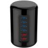 Feilx Ultra-Slim Data USB Hub,USB 3.0 HUB with Power Adapter Fast Charger Hub Desk Splitter Rj45 Ethernet Expander Computer Accessories for MacBook Pro view 1