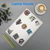 100 PCS Outdoor Adventure,Travel, Hiking, Camping Theme Stickers, for Laptop, Water Bottle, Luggage, Phone, Pad, Helmet, Guitar, Decals for Kids, Teens and Girls view 4