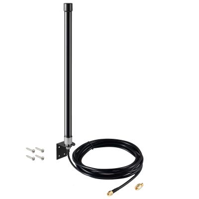 10dBi Long Range Dual Band WiFi 2.4GHz 5GHz Fiberglass Antenna for WiFi Router PCI-E Network Card Repeater Wireless Reolink Security IP Camera Netgear TP-Link ASUS WiFi6 Router, Eifagur