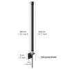 10dBi Long Range Dual Band WiFi 2.4GHz 5GHz Fiberglass Antenna for WiFi Router PCI-E Network Card Repeater Wireless Reolink Security IP Camera Netgear TP-Link ASUS WiFi6 Router, Eifagur view 2