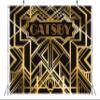 BELECO 5x4ft Fabric Gatsby Party Photography Backdrop Great Black and Gold Golden Banner Roaring 20s Gatsby Theme Decorations Children Adults Birthday Backdrop Party Supplies Photo Booth Props view 4