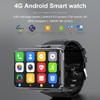 ENKUODE Android 9.0 Smartwatch GPS Sport Wristwatch 2.88" Large Touch Screen Fitness Activity Tracker 5.0MP+13.0MP HD Dual Camera 4G/LTE Network,WiFi,Independent SIM Card, 4+64GB (Gold) view 2