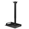 Drsn Universal Ceiling Mount with Tray for Projector Camera, 91-170 cm Adjustable, 11 Lbs Load Bearing, No Hole Installation, in-Tube Cable Routing, Universal Ceiling Mount for Wall Ceiling, Carbon view 1