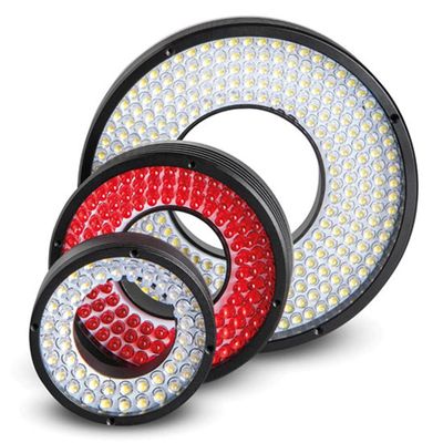 100mm White Ring Light Machine Vision LED 24V Detection and Recognition Lamp Industrial Camera