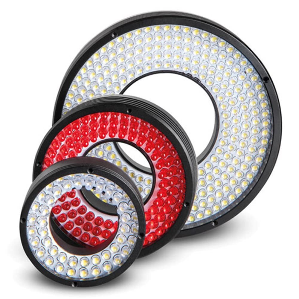 100mm White Ring Light Machine Vision LED 24V Detection and Recognition Lamp Industrial Camera