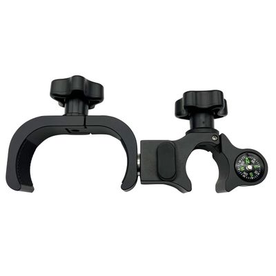 LS2015 Upgraded Type Data Collector Bracket Cradle with Compass Compatible for Trimble TSC2 TSCE GPS Range Pole Mount Bracket