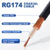 Eightwood SMB Male to SMB Female Satellite Radio Extension Cable 20 Feet Compatible with Sirius XM Car Vehicle Radio Stereo Receiver Tuner view 4