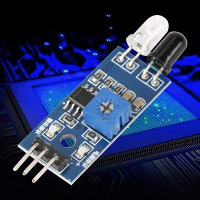 EVTSCAN 5pcs IR Infrared Obstacle Avoidance Sensor Module for Smart Car Robot Detecting Range 2 to 30cm Blue