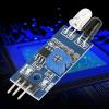 EVTSCAN 5pcs IR Infrared Obstacle Avoidance Sensor Module for Smart Car Robot Detecting Range 2 to 30cm Blue view 1