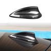 UOADA Carbon Fiber Antenna Roof Shark Fin Cap Cover Trim for BMW 1 2 Series Active Tourer F20 F21 F45 F46 X1 F48 X5 X6 F15 F16 X4 F26 X5M X6M F86(Black) view 1