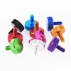 5pcs/lot M3 Knurled Colourful Aluminum Thumb Screws 5 6 8 10 12 16 20mm - 50mm Plain Head Hand Tighten Screws for Computer Case (Color : Royal Blue, Size : 8mm) view 4