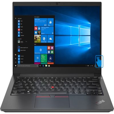 Lenovo ThinkPad E14 Gen 2 Home & Business Laptop (Intel i5-1135G7 4-Core, 32GB RAM, 512GB PCIe SSD, Intel Iris Xe, 14.0" 60Hz Touch Full HD (1920x1080), Fingerprint, WiFi, Win 11 Pro) (Renewed)