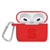 AFFINITY BANDS North Carolina State Wolfpack Engraved Silicone Combo Package Compatible with Apple Watch and AirPods Gen 3 (42/44/45/49mm (46mm Series 11) Red) view 4
