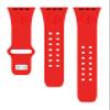 AFFINITY BANDS Louisville Cardinals Engraved Silicone Combo Package Compatible with Apple Watch and AirPods Gen 3 (42/44/45/49mm (46mm Series 11) Red) view 3