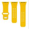 AFFINITY BANDS West Virginia Mountaineers Engraved Silicone Combo Package Compatible with Apple Watch and AirPods Gen 3 (42/44/45/49mm (46mm Series 11) Yellow) view 3