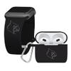 AFFINITY BANDS Louisville Cardinals Engraved Silicone Combo Package Compatible with Apple Watch and AirPods Gen 3 (42/44/45/49mm (46mm Series 11) Black) view 1