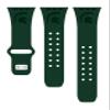 Affinity Bands Michigan State Spartans Engraved Silicone Combo Package Compatible with Apple Watch and AirPods Gen 3 (38/40/41mm (42mm Series 11) Green) view 3