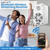 PyleUsa Bluetooth Indoor Outdoor Speakers Pair-200 Watt Dual Waterproof 3.5" 2-Way Full Range Speaker System w/1/2" High Compliance Polymer Tweeter-Home,Boat,Marine,Deck,Patio,Poolside(White) view 3
