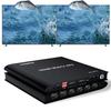 8K 4x2 HDMI Matrix Switch,4 in 2 Out Matrix HDMI2.1 Video Switcher Splitter + 3.5mm Audio Outputt,Support 8K 60Hz 4K@120Hz HDR10 ARC with IR Remote Control for PS5 Xbox