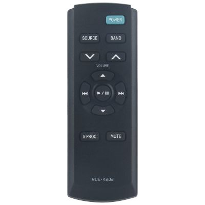 PERFASCIN Replacement Remote RUE-4202 Fit for Alpine CD USB Receiver CDE-HD148BT CDE-147BT CDE-7830 CDE-7831E CDE-9852 CDE-9881 CDE-HD138BT CDE-HD137BT