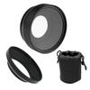 Ultra Wide Angle Lens Converter (Low Profile) Compatible with Nikon D5500 HD (Lenses w/Thread Sizes of 52, 55, 58 & 62) view 1