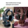 Headphone Stand Desktop Headset Holder Plastic Headset Holder for Desk Gaming Headset Stand with Non-Slip Pad (Color : Black, Size : 15 * 28.5cm) view 4