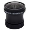 0.21x High Grade Fish-Eye Lens (180 Diagonal Angle of View) Compatible with Panasonic Lumix DMC-LX7 + Lens Adapter view 1