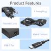100W USB C Charger Compatible with T-Mobile 5G Internet Gateway Arcadyan KVD21, Power Adapter Compatible with Thinkpad X1 Yoga T14 T15 T14s L13 Laptop view 3