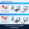 AOKO M.2 Duplicator SATA to NVMe SSD Cloner Docking Staion for NVMe + M.2 NGFF and 2.5" /3.5" SATA SSD/HDD Converter and Reader Bidirectional Offline Hard Drive Cloner view 2
